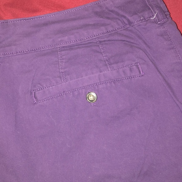 Eggplant old navy Sweetheart Khakis size 16 - Picture 4 of 4